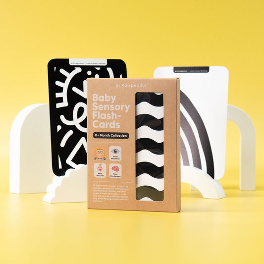 Newborn Sensory Cards (0+ Months Old) | Award-Winning Baby Toy