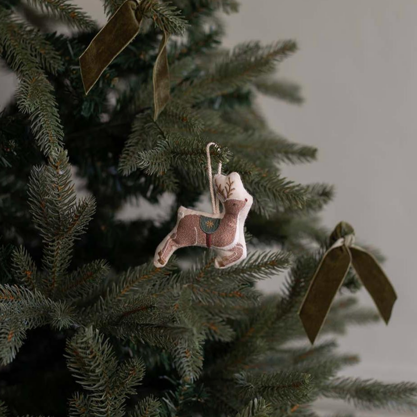 Christmas Tree Decoration Single - Reindeer