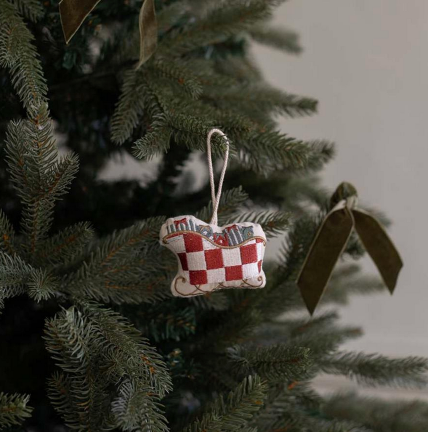 Christmas Tree Decoration Single - Sleigh