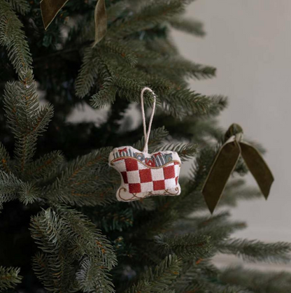 Christmas Tree Decoration Single - Sleigh