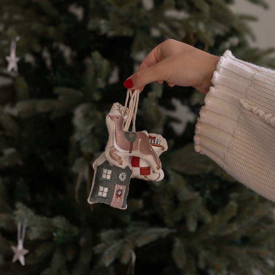 Christmas Tree Decoration Single - Reindeer